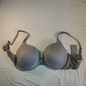 Victoria's Secret Plus Size Bra 38 DD, Gray NWOT